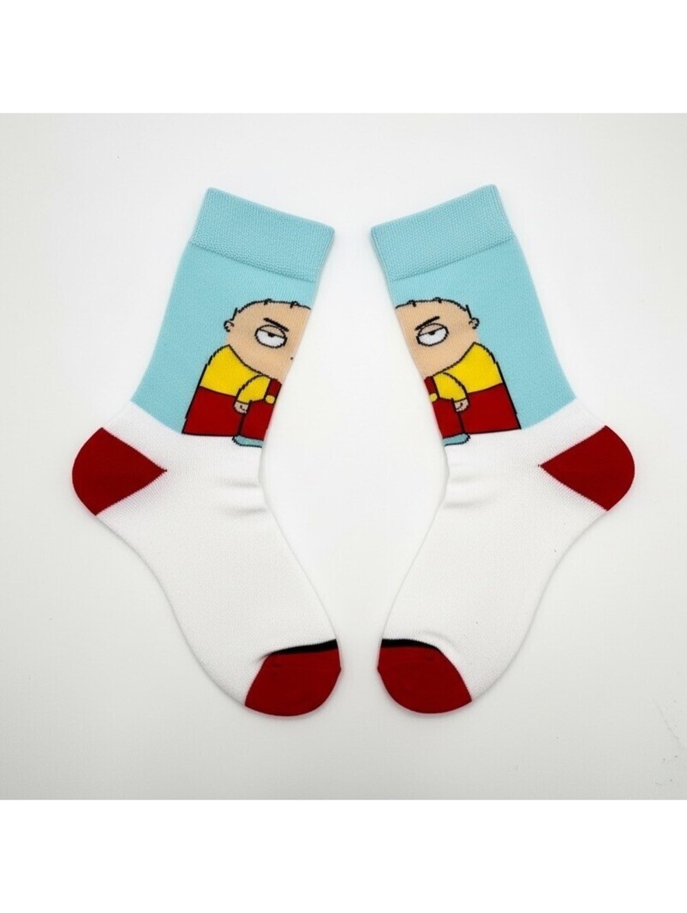 Family Guy Stewie Animated Cartoon Funny Retro Cosplay Costume Adult Socks